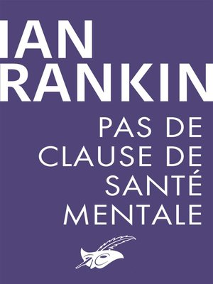 cover image of Pas de clause de santé mentale